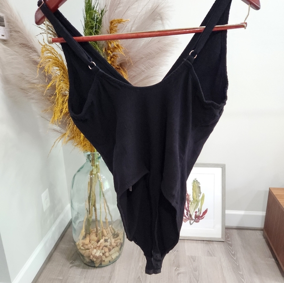 Free People Viscose Tank Bodysuit sz M - Picture 6 of 6